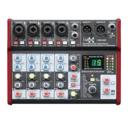 E-lektron AIM-68 6 Channel Analog Console streaming mixer USB Audio Interface