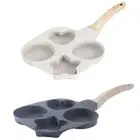 Fried Egg Pan Egg Frying Pan Breakfast Skillet Omelette Fried Divided Non Stick