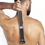 Electric Back Shaver and Hair Trimmer for Men Body Groomer with Extendable Back Blade Electric Razor for Hard to Reach Areas Back Shavers and Manscaping Tool for Men Battery Powered