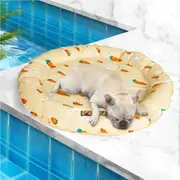 Pawz Pet Cooling Mat Dog Gel Non-Toxic Bed Cat Puppy Sofa Self-cool Summer Round
