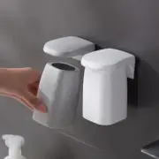 Creative New Magnetic Suction Mouthwash Cup Wall-mounted Toothbrush Rack Brushin
