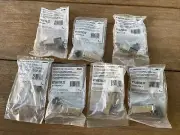 Lot of 7 Blumotion Door Compact Soft-Closing Hinge Adapter w/ Spacer 971A9700.22