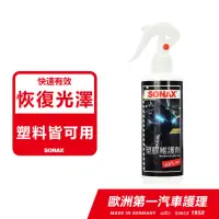 在飛比找momo購物網優惠-【SONAX】塑膠維護劑250ml(機車 塑料 塑膠 美容 