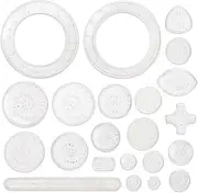 Spiral Designer, Pack of 22 Multifunctional Spirograph Children's Set, Spiral Drawing Toy Set, Mandala Designer, Multifunctional Spirograph Drawing Tool, for Girls and Boys from 3 Years
