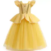 Girl Dress Costume Princess Belle Dress size 3-10 years