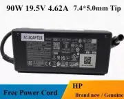 Genuine HP 90W 19.5V 4.62A Laptop Charger 7.4mm Tip AC Adapter TPC-DA18