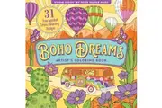 Peter Pauper Press Adult Coloring Book Boho Dreams 342249