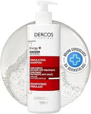 Vichy Decros Energizing Shampoo for Hair Loss Treatment, 400ml