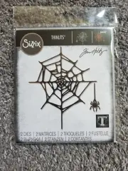Sizzix Halloween Thinlits Dies, Spider Web 664747