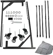 munirater Hard Top Storage Cart Transporter Hard Top Storage Replacement for 63-20 R129 W113 SL600 SL320 500SL 450SL TC107 9007900200 w/Wheels and Cover