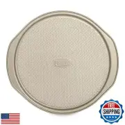 Glad Nonstick Large Pizza Pan for Oven | Round Baking Tray | Textured Cooking