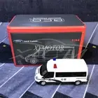 GCD 1/64 Ford TRANSIT Police Car Diecast Model Car Toys Gifts White Display