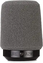 Shure A2WS-GRA Locking Foam Windscreen for 545 Series & SM57 (Gray)