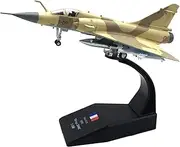 1/100 Scale French Air Force Mirage 2000 Fighter Model Alloy Memorial Airplane Aviation Model for Collection & Display