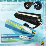 HARVEMAX 1000W Digital Ballast HPS Bulb MH Grow light Hydroponics Lighting Kit