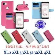 Shockproof Leather Wallet Flip Case Cover for Google Pixel 3 3A 3XL