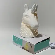 ✅ Pillowfort Ceramic Unicorn Nightlight Lamp - New