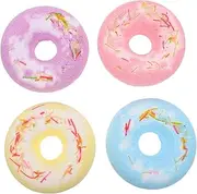 NAMOARLY 4pcs Bath Salt Ball Set Shower Salt Balls Bathroom Salt Balls Spa Bath Ball Foam Soap Cloud Bath Shower Bath Balls Bathing Bubble Balls Shower Bubble
