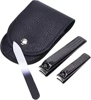BELLIFFY Professional Nail Clippers Set Includes Toenail Cutters File Stainless Steel for Grooming Manicure