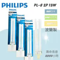 在飛比找Yahoo!奇摩拍賣優惠-PHILIPS 飛利浦 PL-S 13W 827 840 8