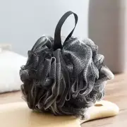 Soft Shower Mesh Foaming Sponge Exfoliating Scrubber Black Bath Bubble Ball Body