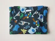 Travel Nappy Diaper Change Mat Wallet Pouch Carrier Bag - Jungle Buddies
