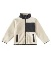 [Canada Goose Kids] Canada Goose Kids Simcoe wool-blend fleece jacket Y 7-8 brown