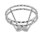 Lowrider Bicycle Full Double Twisted Straight Bicycle Bike Steering Wheel Chrome