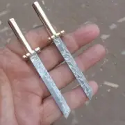damascus miniature knives knife b tools lot free shipping with brass