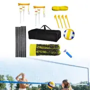 Volleyball Set Pump Beach Volleyball Set for Outdoor Activities Lawn Beach