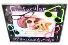 Top Shelf Hand painted Glass Photo Frame - Spectacular in so many ways