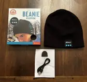 Wireless Headset Smart Cap Bluetooth Soft Warm Beanie Hat Headphone Speaker