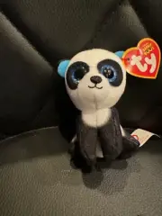 Ty Teenie Beanie Boos 3 1/2" Ming the Panda Bear Plush - New