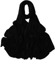Jersey Hijab for Women, Soft Breathable Modal Hijab, 67x28 Inch Long Black Hijab, Fashion Muslim Hijab Scarf for Women Black Hijab Hijab Scarf Jersey Hijab for Women