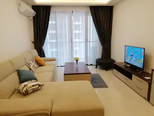 新山市中心的2臥室公寓 - 750平方公尺/2間專用衛浴Johor Custom Homestay Wifi1-6pax2room@r&f princess