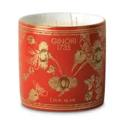 Ginori 1735 Oriente Italiano Cuoio Rosso Large Scented Candle