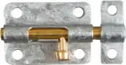 National Hardware N151-878 Door Barrel Bolt, Galvanized, 3 In. - Quantity 5