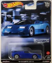 2022 Hot Wheels Premium Car Culture Exotic Envy '94 Bugatti EB110 4/5