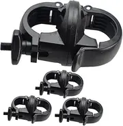 4pcs Bike Light Clip Universal Flashlight Stand Bike Light Stand Flashlight Rack for Cycling Flashlight Holder Lamp Bracket Bike Flashlight Rack Flashlight Bike Mount