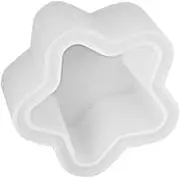 TEHAUX Molds for Epoxy Resin Silicone Makeup Brush Resin Molds Silicone Molds Concrete Mold Epoxy Resin Mold Molds for Concrete Molds for Resin DIY Epoxy Mold Flower Pot Silica Gel Plant