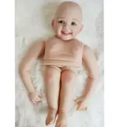 30" Unfinished Reborn Baby Shanti Smile Painted Kit DIY Part Handmade Lifelike