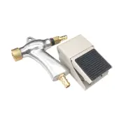 Sandblaster Gun Sandblasting Cabinet Foot Valve Sand Blasting Media Kit Sand ...