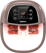 Renpho Foot Spa Massager Electronic Heat Jet Massage Water Bath Relaxation