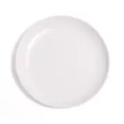 White Melamine Side Plate