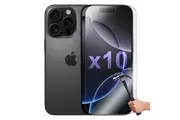 10 Pack Tempered Glass Screen Protector Guard for Apple iPhone 16 PRO Front Bulk