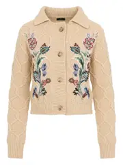 [Etro] Etro-Cardigan Con Ricamo Floreale-Donna 42 IT
