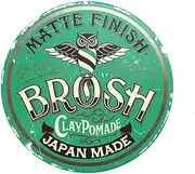BROSH CLAY POMADE Hair Wax, 4.2 oz (120 g)