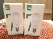 2 x SMART LED WI-FI LIGHT BULBS 7W RGBCW 2700K-6500K E26 E27 B22