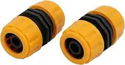 Aexit 1/2PT (Home hardware) Cleaning Faucet Washing Machine Water Pipe Adapter Hose Joiner (58ry465qf465) 2 Pcs
