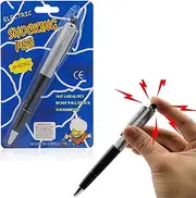 WYFCR Electric Shock with Battery Fun, Prank Joke Trick Toy for Scraper, Shock Pens, Electric Shock Ballpoint Pen, Fun Prank Shock Pens, Tricky Funny Surprise April Toy